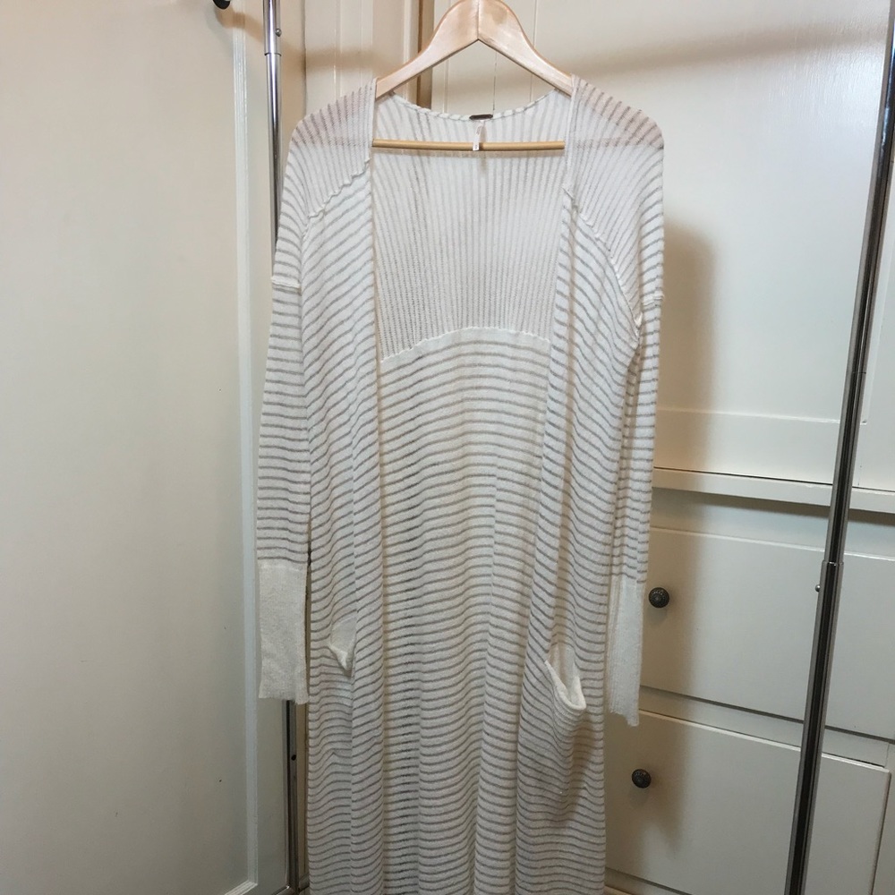 Free People maxi cardigan